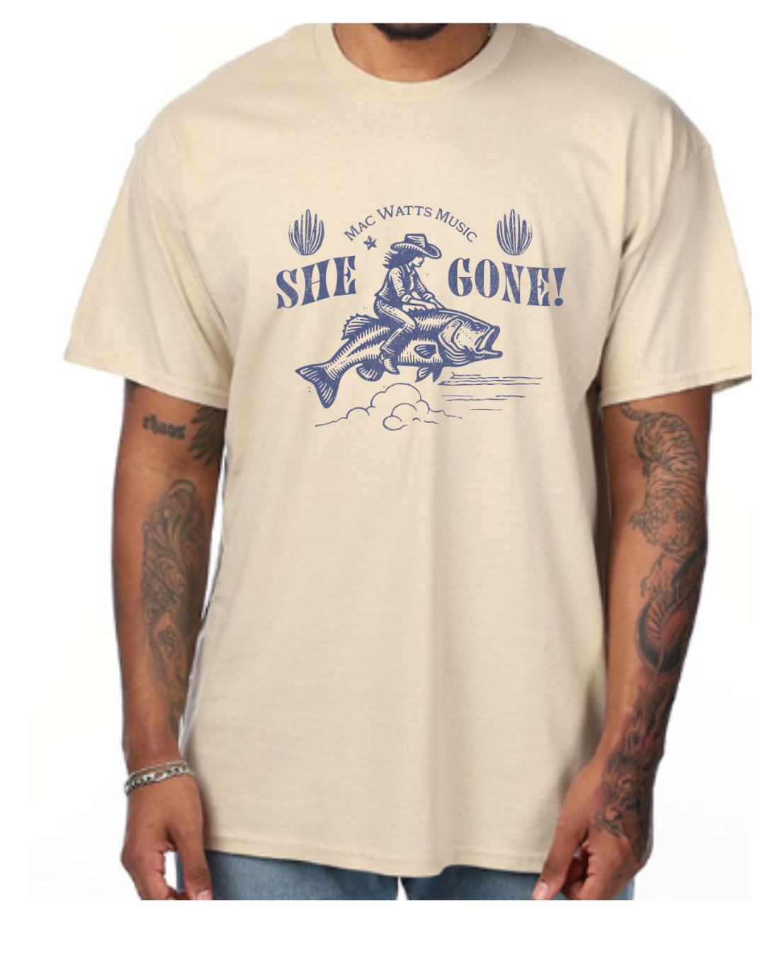 "She Gone" T-shirt