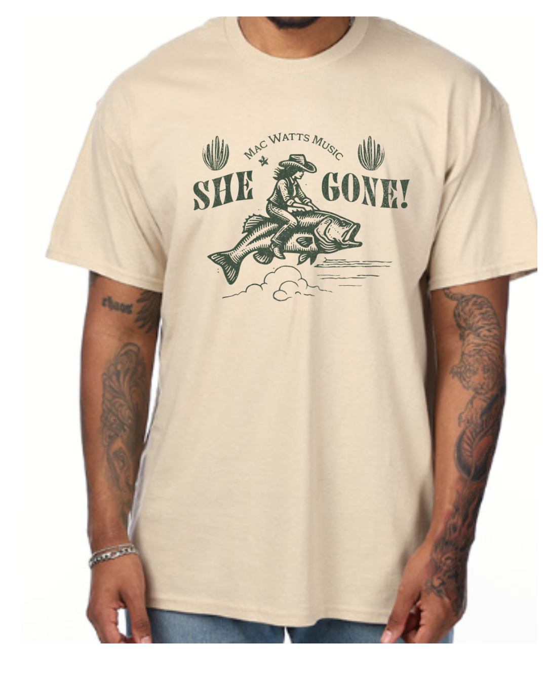 "She Gone" T-shirt