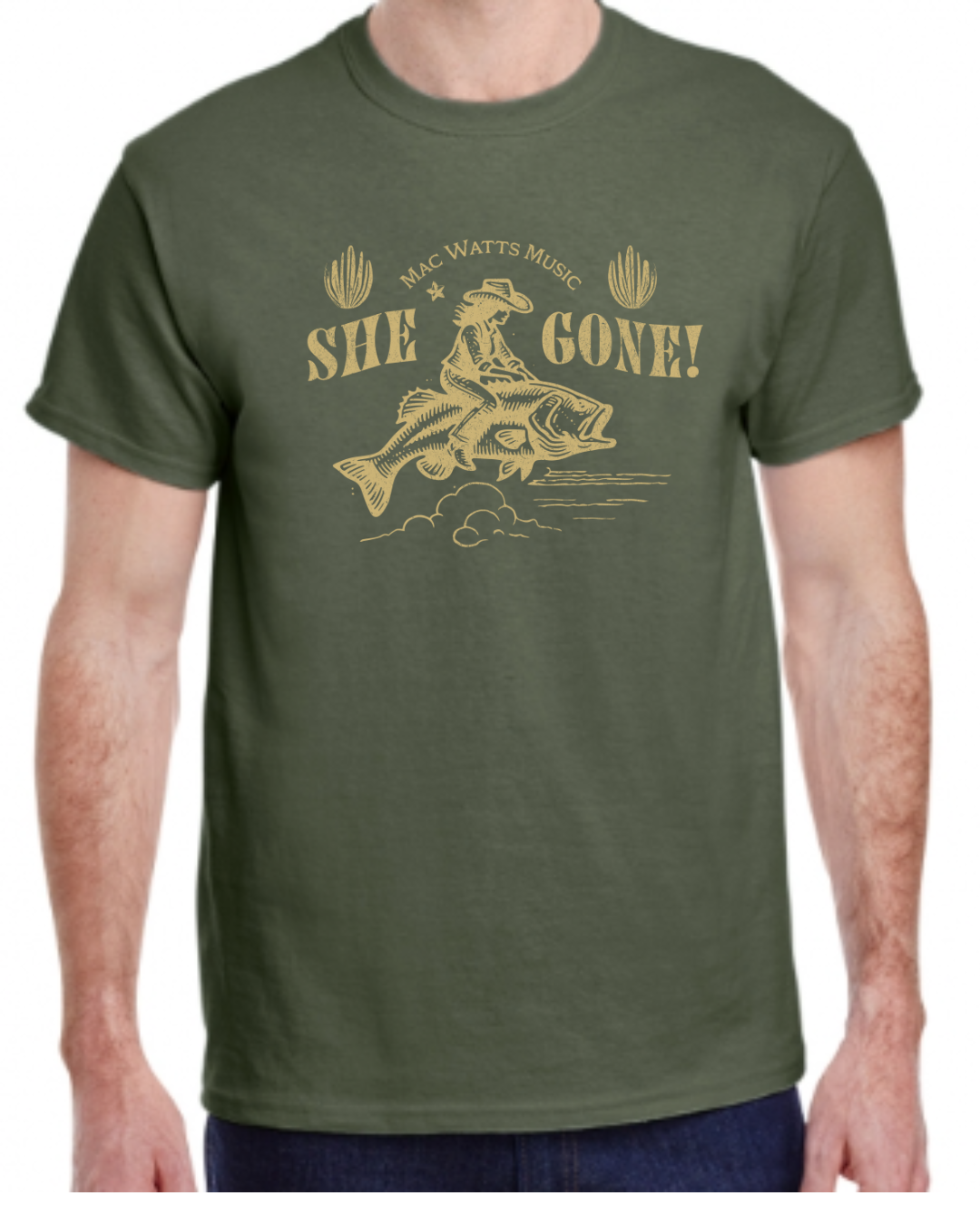 "She Gone" T-shirt