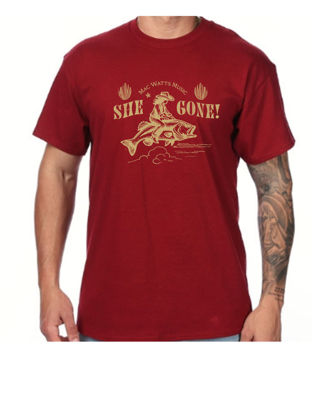 "She Gone" T-shirt