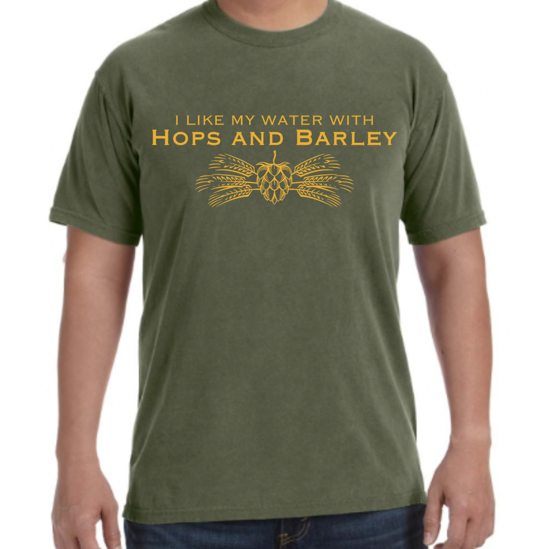 "Hops & Barley" Graphic Tee (Comfort Colors)