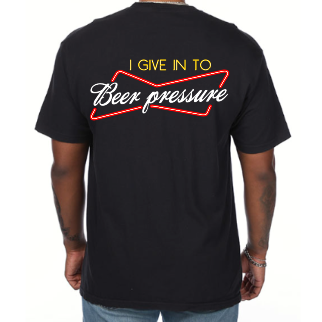 NEON "Beer Pressure" Graphic Tee (Comfort Colors)