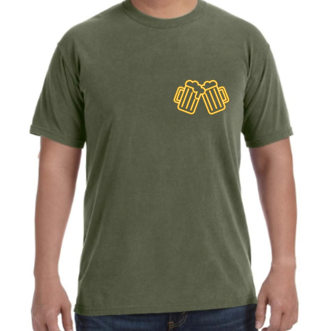 NEON "Beer Pressure" Graphic Tee (Comfort Colors)
