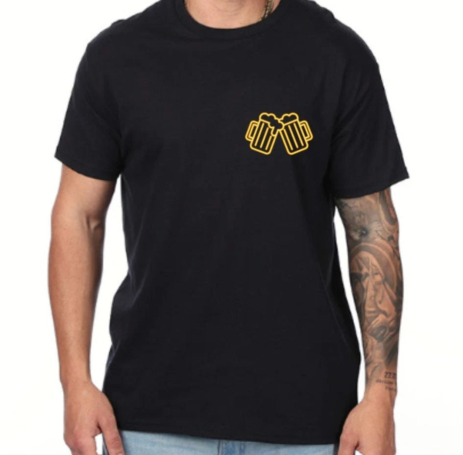 NEON "Beer Pressure" Graphic Tee (Gildan Heavyweight Cotton)