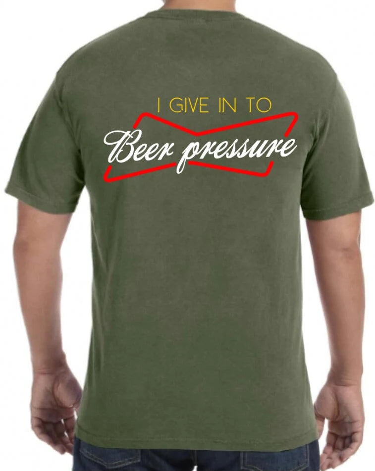 BOLD "Beer Pressure" Graphic T-Shirt (Comfort Colors)