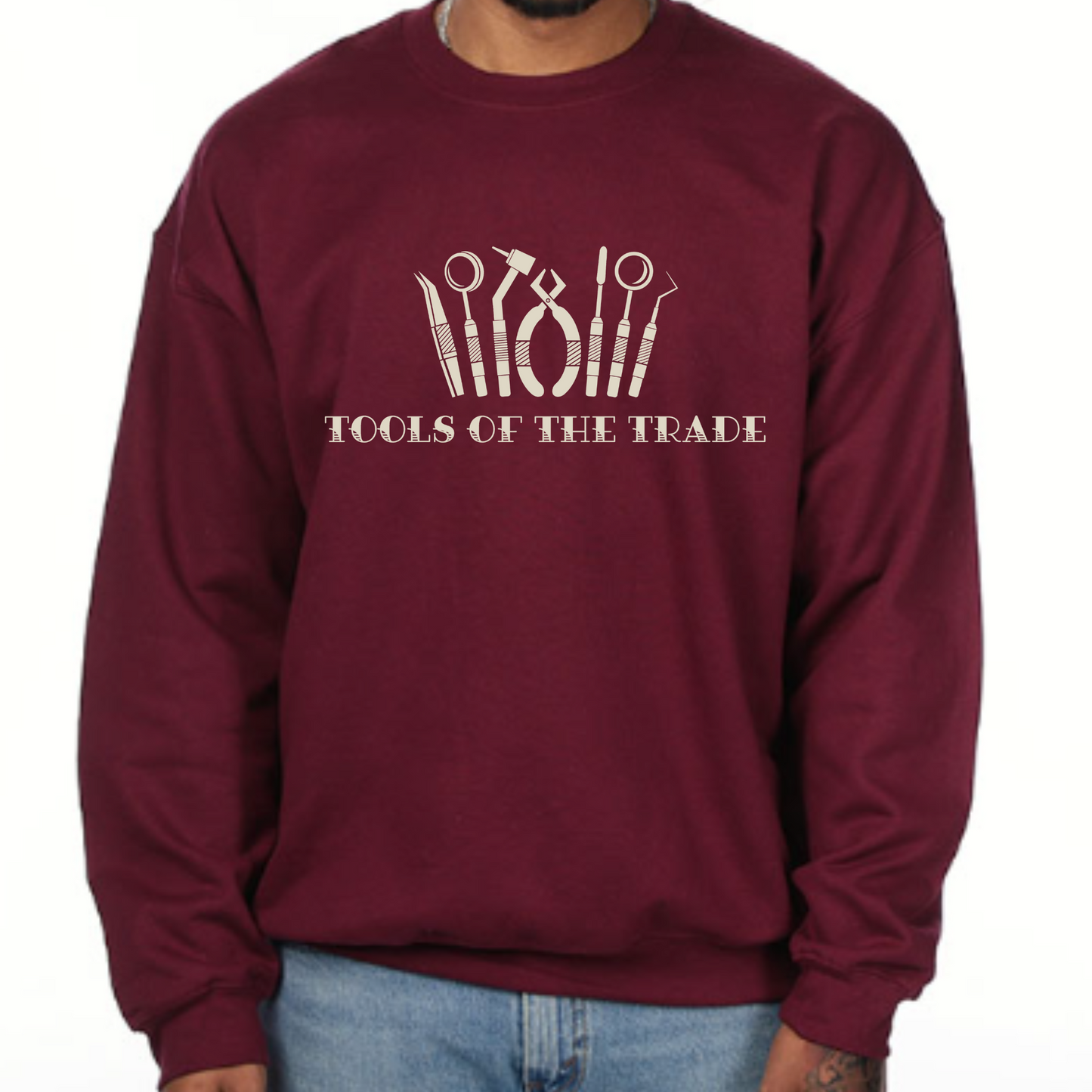 "Dental School" Small Occupation Sweatshirt